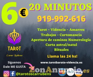 ¿Mi ex volverá? Tarot 6 euros los 20 minutos!